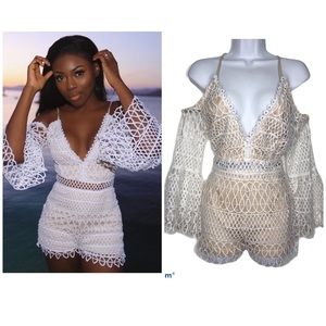 Fashion Nova All Day In Romper NWT